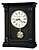 Howard Miller 635-187 Mia Mantel Clock in Worn Black