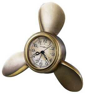 Howard Miller Propeller Alarm Weather & Maritime Table Clock - 645-525