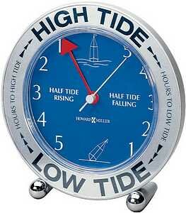 Howard Miller Tide Mate III Weather & Maritime Table Clock - 645-527