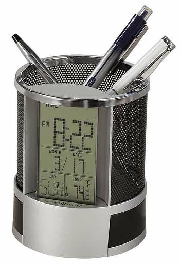 Howard Miller 645-759 Desk Mate Table Top Clock