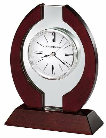 Howard Miller 645-772 Clarion Table Top Clock in Rosewood