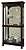 Howard Miller 680-541 Canyon Curio Cabinet in Tobacco