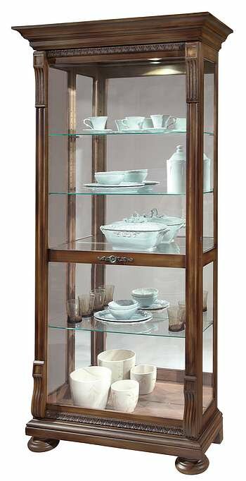 Howard Miller 680-561 Curtis Curio Cabinet in Acadia