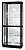 Howard Miller 680-572 Jayden III Curio Cabinet in High Gloss Black