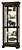 Howard Miller 680-579 Berends III Curio Cabinet in Espresso