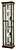 Howard Miller 680-582 Eve Curio Cabinet in Castle Cherry