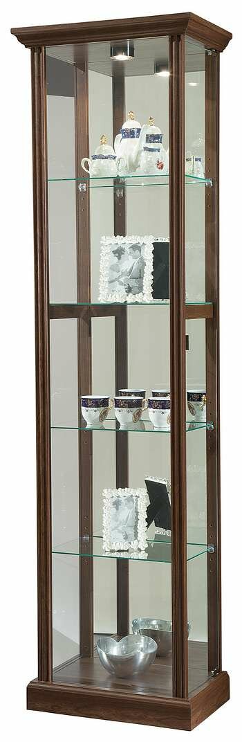 Howard Miller 680-582 Eve Curio Cabinet in Castle Cherry