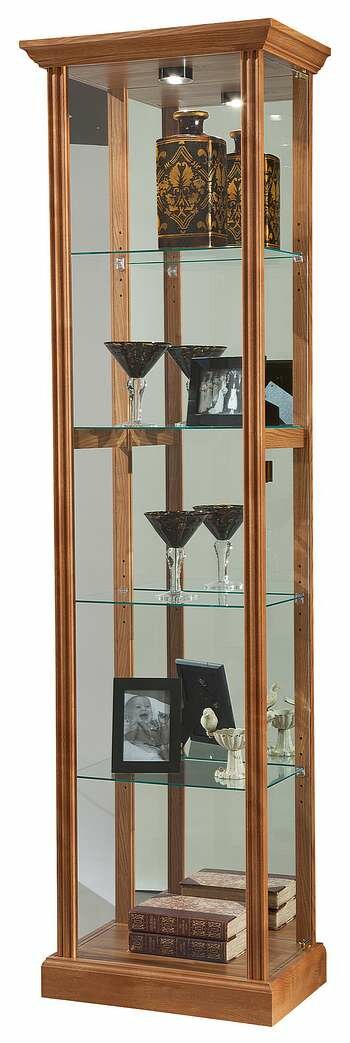 Howard Miller 680-584 Eve II Curio Cabinet in Arbor Oak