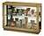 Howard Miller 680-586 Marsh Bay Console Curio Cabinet in Driftwood