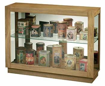 Howard Miller 680-586 Marsh Bay Console Curio Cabinet in Driftwood
