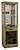 Howard Miller 690-030 Sienna Bay Curio Cabinet in Driftwood