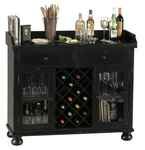 Howard Miller Cabernet Hills Wine & Bar Console - 695-002