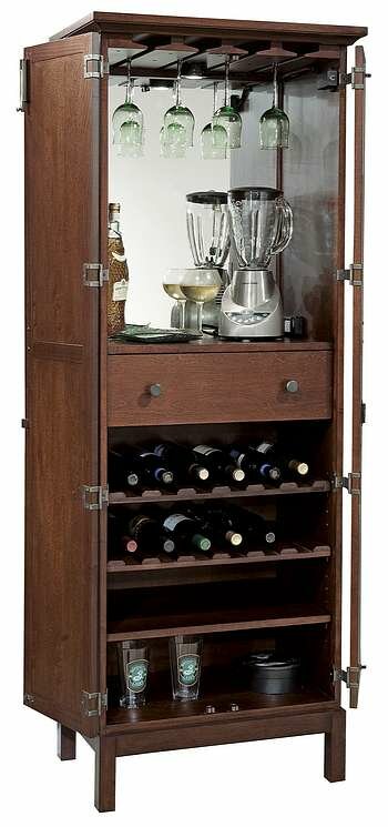 Suttons Bay Wine & Bar Cabinet - 695-120