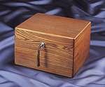 Howard Miller 800102 Devotion II Funeral Urn in Yorkshire Oak