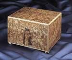 Howard Miller 800112 Tranquility Elm Burl Funeral Urn Chest