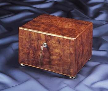 Howard Miller 800114 Tranquility II Elm Burl Funeral Urn Chest