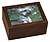 Howard Miller 800137 Fidelis Pet Funeral Urn in Windsor Cherry