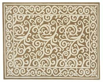 Border Scroll Rug - 8504