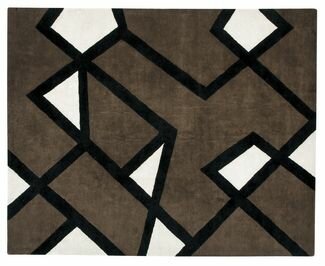 Angles Hand Tufted Wool Rug 8' X 10'