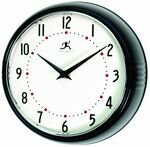 Infinity 9.5" The Retro in Black Clock - 10940-BLACK