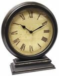 Infinity 10.75" The Dais Clock - 12131KG-TW