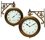 Infinity 12.25" Copper Climate Clock - 12566CT