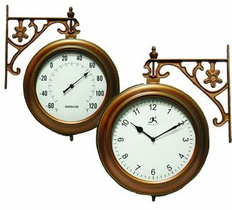 Infinity 12.25" Copper Climate Clock - 12566CT
