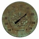 Infinity 10" Weather Medallion Verde Thermometer - 12601RSC
