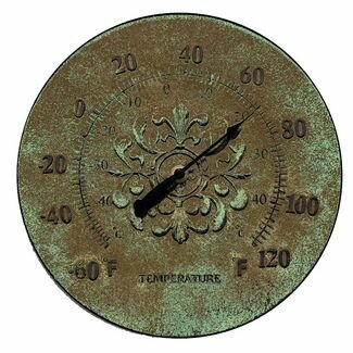 Infinity 10" Weather Medallion Verde Thermometer - 12601RSC