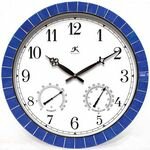 Infinity 17.5" Clarion Blue Clock - 12759BL