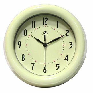 Infinity 8" Spartan Clock - 12836IV-2042