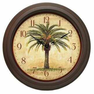 Infinity 12" The Cabana Clock - 12884BR-2908