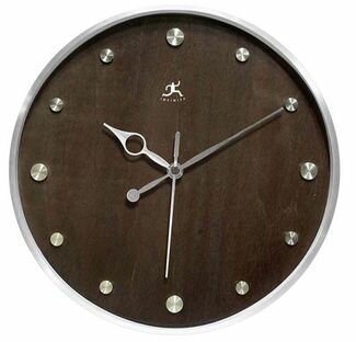 Infinity 12.5" The Copenhagen Clock - 13072BS-WL