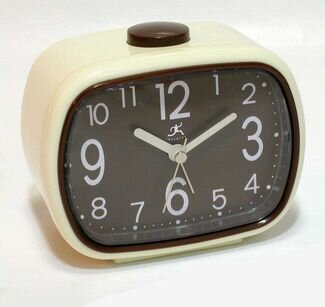 Infinity That 70's Clock - Brown Clock - 13229IV-2449BR