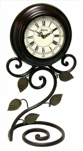 Infinity Iron Perenial Clock - 13662WL-2958