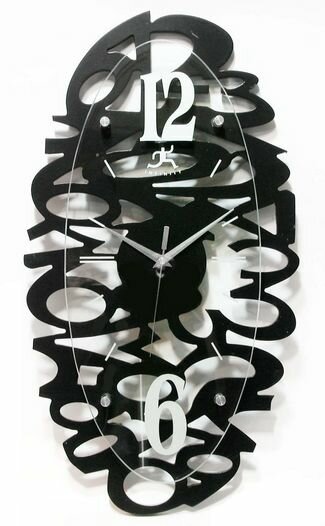 Infinity 11" Whimsy Clock - 14084BK
