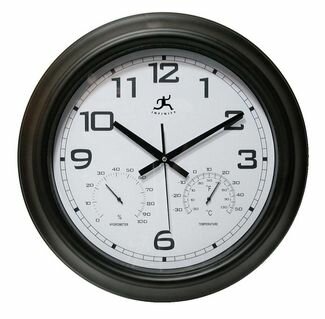 Infinity 18" Seer Clock - 14109BK-3177