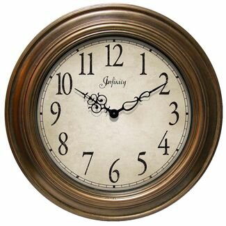 Infinity 24" Atheneum Clock - 14111AG-3201