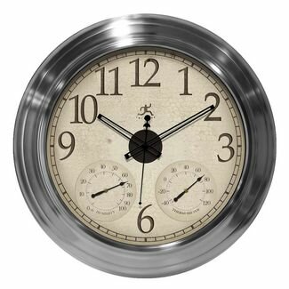 Infinity 24.5" Solar Flare Clock - 14127BN-1951