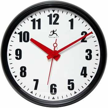 Infinity 15" Impact Clock - 14724BK-3733