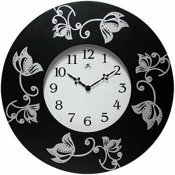 Infinity 22" Lily Clock - 14738BK-3758