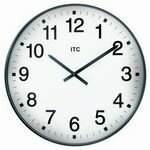 Infinity 19" Oversize Black Clock - 90-0019-1