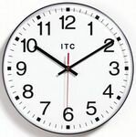 Infinity 12" Basic Black Clock - 90-1201