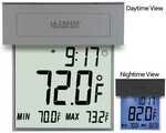 La Crosse Technology Solar Powered Window Outdoor Thermometer 306-605