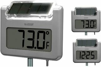La Crosse Technology Solar Powered Garden Thermometer - 306-645