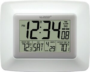 La Crosse Atomic Digital Wall Clock