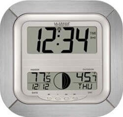 Atomic Digital Wall Clock