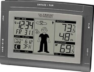 La Crosse WS-9611U-IT Wireless Sun/Moon Weather Forecast Station