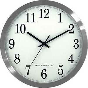 La Crosse WT-3126B 12" Round Analog Atomic Clock