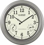 La Crosse Technology 18" Plastic Analog Atomic Clock - WT-3181PL